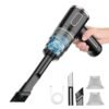 Portable Handheld Car Vacuum Cleaner, 1 Count Rechargeable Cordless Car Vacuum Cleaner, Multifunctional Car Cleaning Tool for Car Home Office